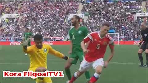 اهداف و ملخص روسيا السعودية 5-0 هزيمة ثقيلة للمنتخب السعودي
