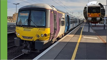 Class 365 departs Finsbury Park