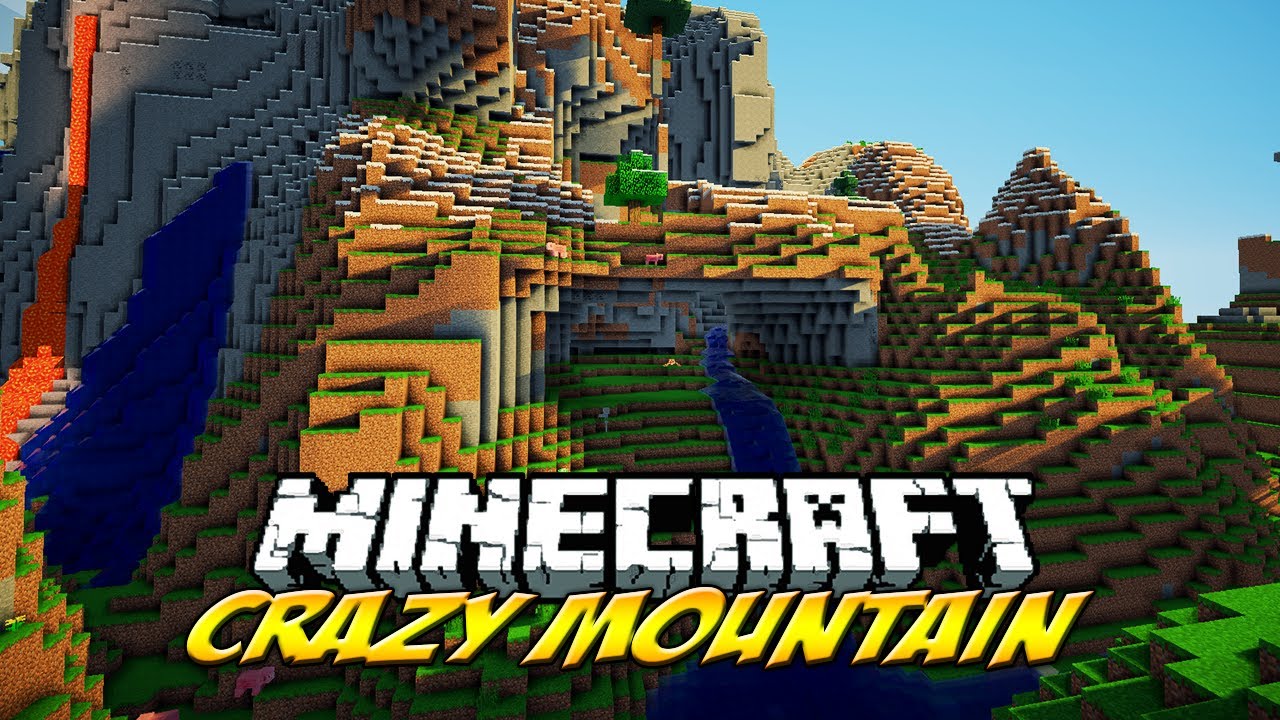 Minecraft Crazy Mountain 1 12 2 Seed Youtube
