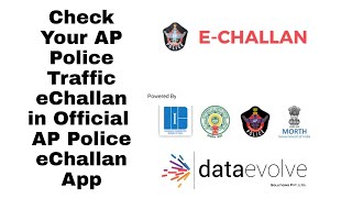 How to Check AP Police Traffic eChallan in Official  AP Police eChallan App screenshot 1