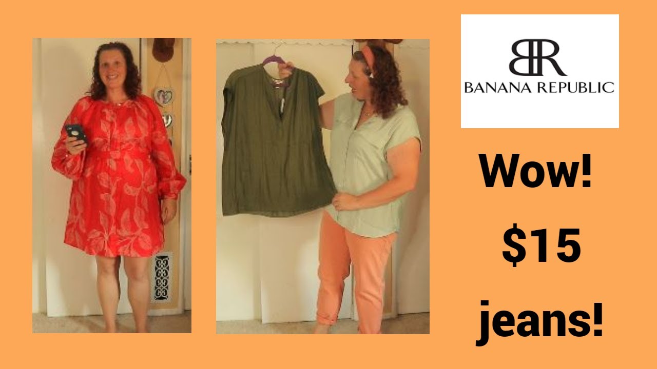 Banana Republic try on haul Is it worth the money? Oh, and I found
