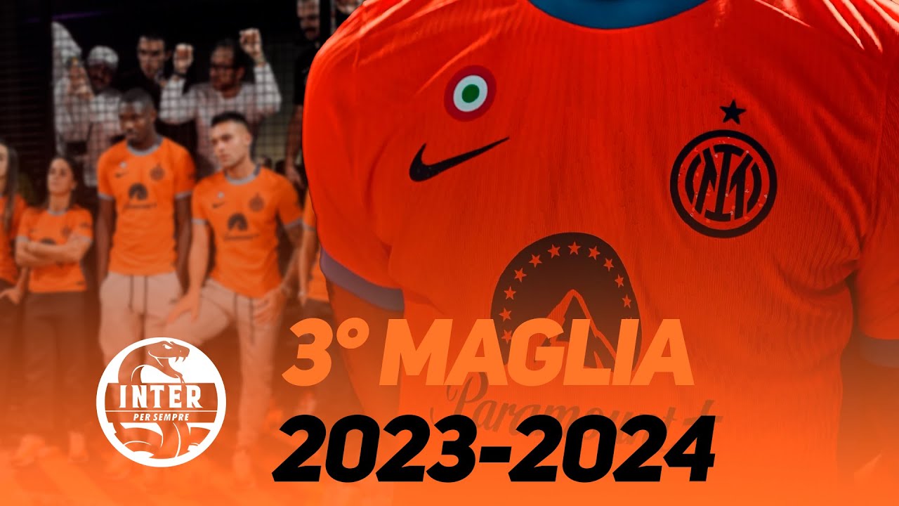Terza maglia stagione 2023/2024 dall'Inter store di Milano #InterPerSempre  