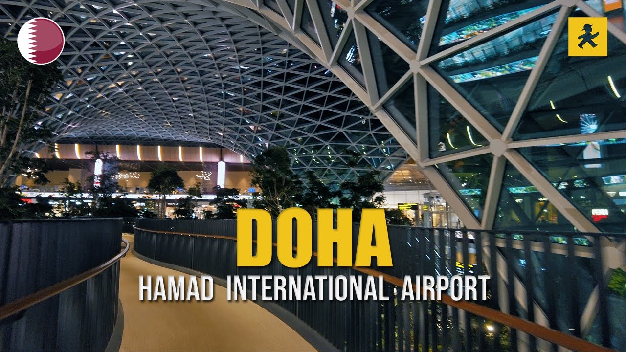 Doha Hamad International Airport | Walking in Qatar Airport 2023 [4K]