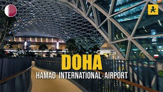 Doha Hamad International Airport | Walking in Qatar Airport 2023 [4K]