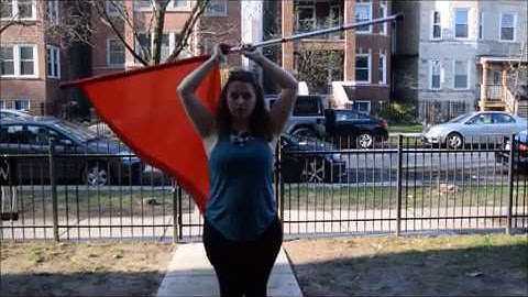 Backscratchers aka Head Loops (Color Guard Fundamentals Teaching Tutorial Series)