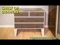 Making a Chest of Drawers from salvaged materials (part 2 of 2)