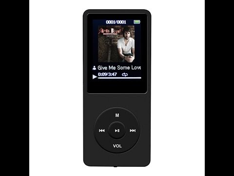 AGPtek A02 8GB MP3 player Review