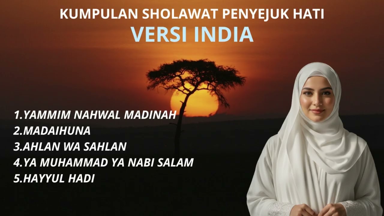 Kumpulan Sholawat Versi Musik India Paling Merdu | Yammim Nahwal Madinah, Ya Muhammad Ya Nabi Salam