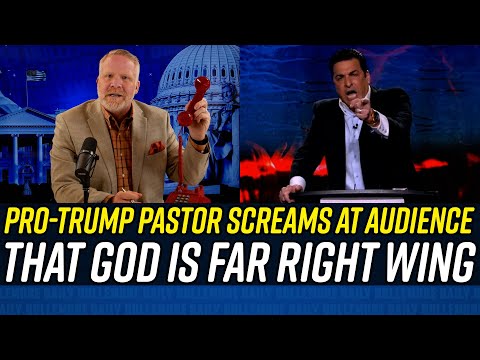 Lunatic Trump-Worshipping 'Prophet' Yells at Congregation - GOD FAR RIGHT WING!!!