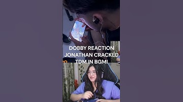 @DobbyIsLive_ reaction @JONATHANGAMINGYT cracked tdm in bgmi  #funny #dobby #jonathan