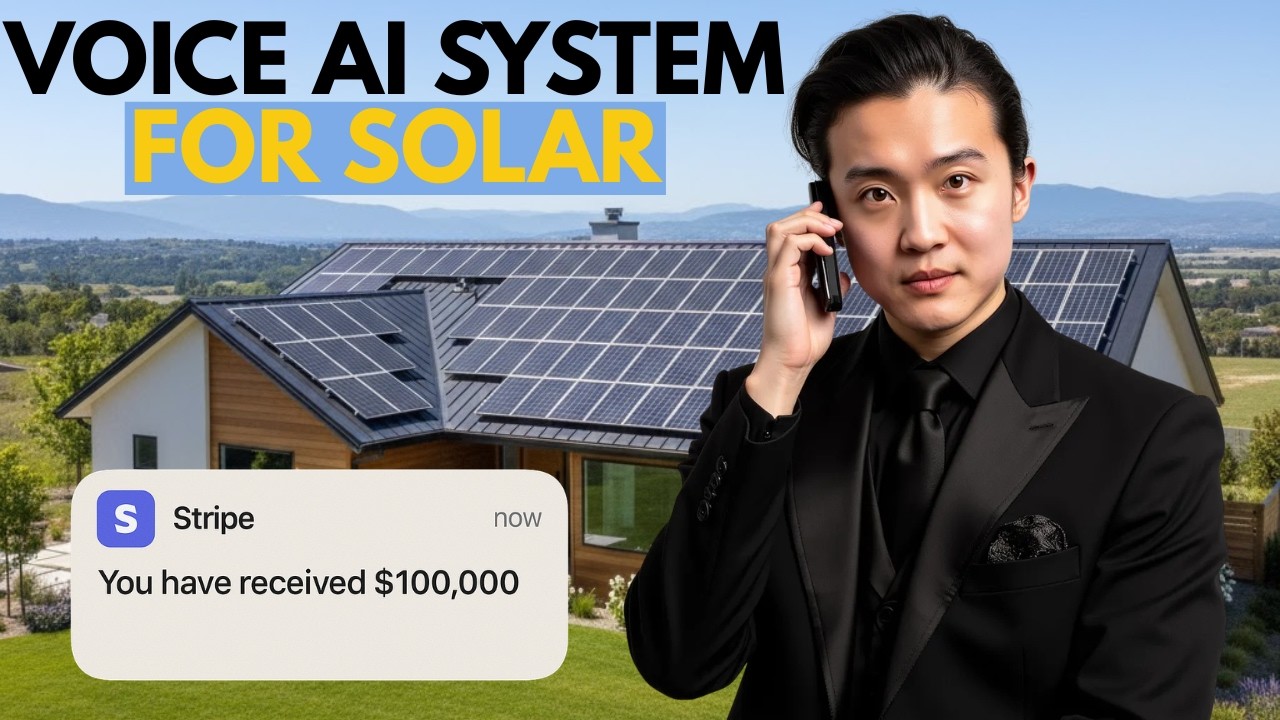 AI voice agent system for solar companies generating $1M+ revenue