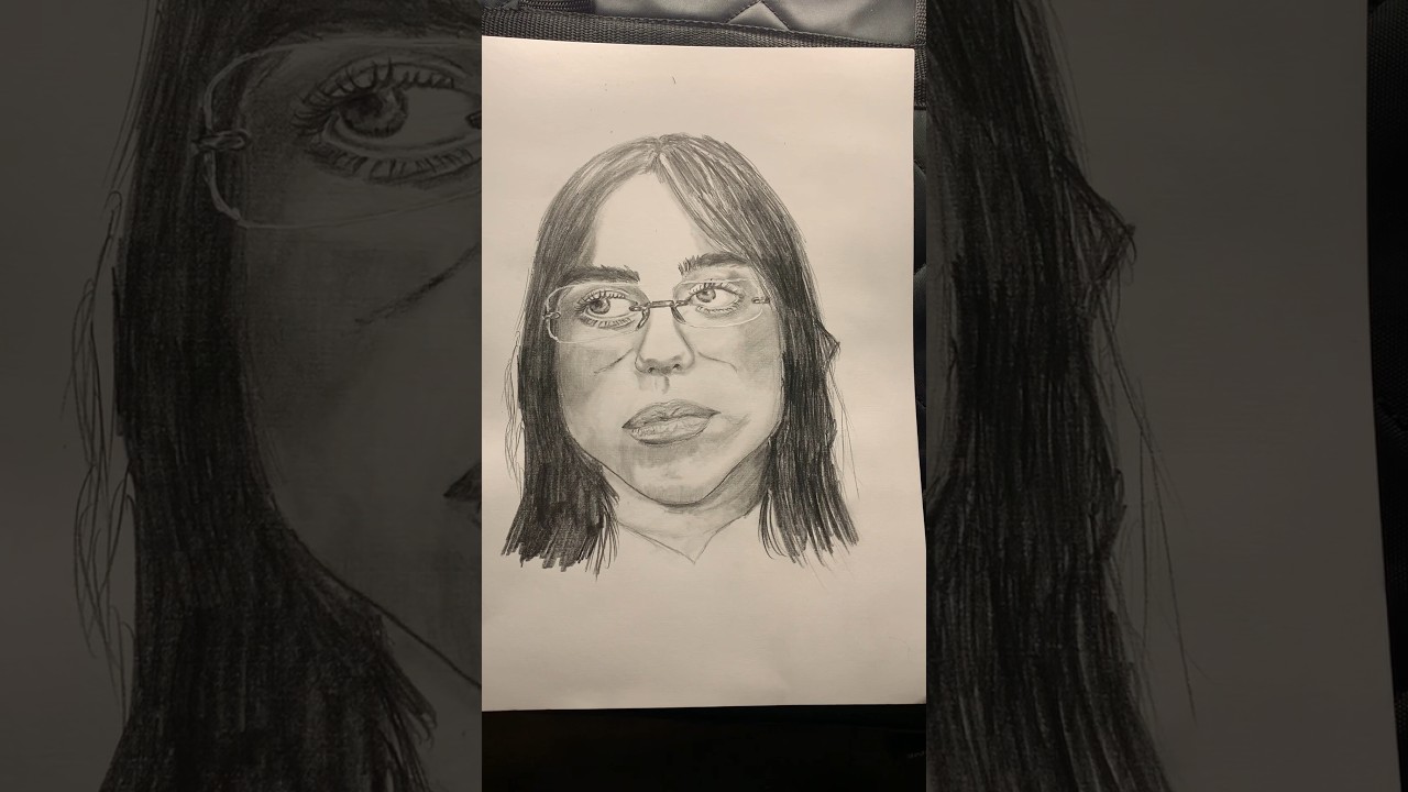 Drawing Billie Eilish #artonyoutube #drawing #billieilish #viral