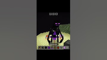 HOW TO SPAWN MUTANT ENDERMAN 💜 IN MINECRAFT #shorts #minecraft #mutant #enderman #trending