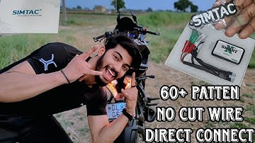 Simtac Hazard flasher // 60 + Pattern show // Rs200