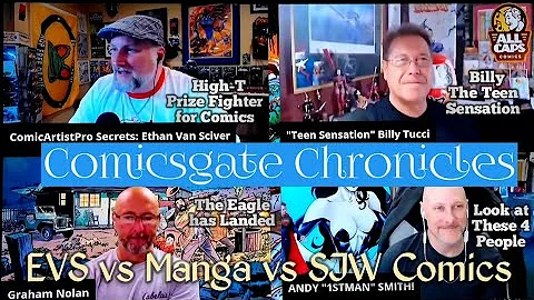 Comicsgate Chronicles: Ethan Van Sciver Vs Manga Vs Mainstream |  ComicArtistPro Secrets #comicsgate