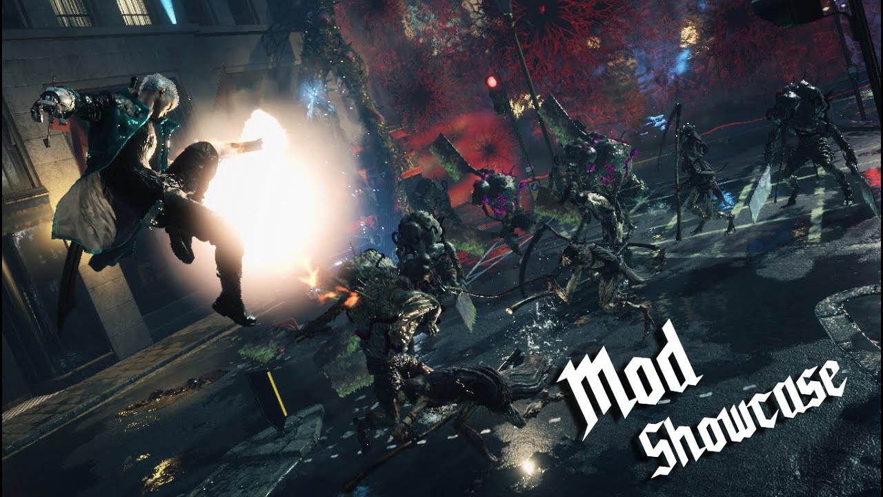 Devil May Cry 5 Techwrex S False Legendary Dark Knight Mode Mod Showcase Youtube