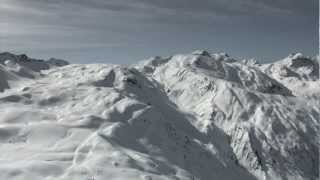 Les Contamines Montjoie vu du ciel / from above