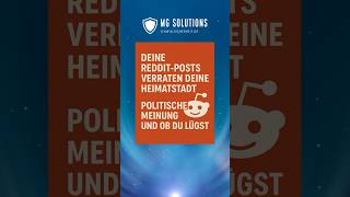 20 Milliarden Reddit Post analysiert #OSINT #reddit