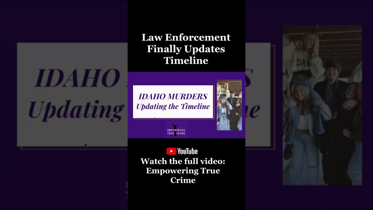  IDAHO4 Police Updates Timeline Shots Full Vid Https Youtu Be XADMuF8CqbI