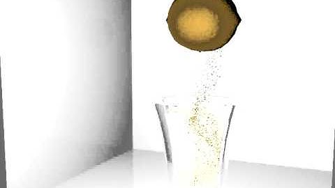 3ds max orange juice animination juice