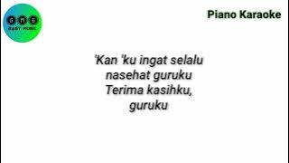 [Karaoke] Terima Kasihku Guruku || Do=G (E Minor)