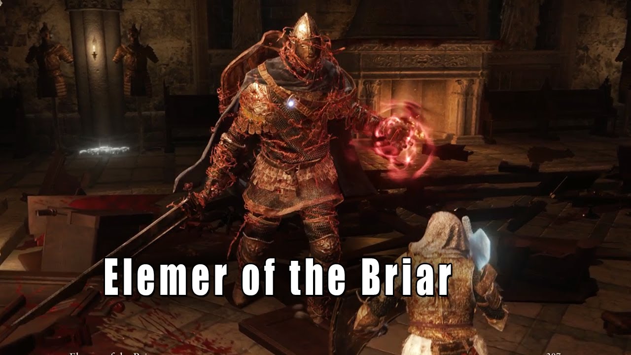 Elden Ring 🏆 Elemer of the Briar Location & Boss Fight YouTube