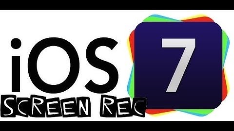 Ios 7 screen recorder!!! [no jailbreack or nor computer]