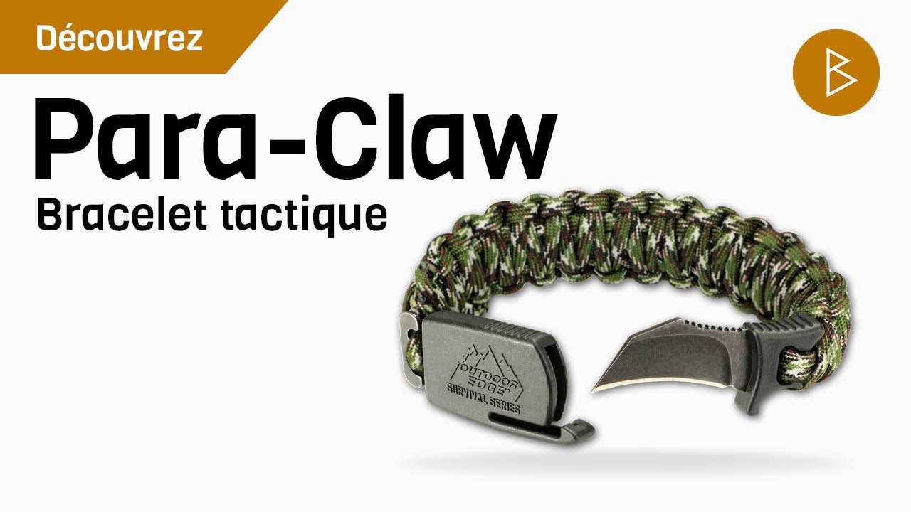 Découvrez le bracelet tactique Para-Claw de chez Outdoor Edge