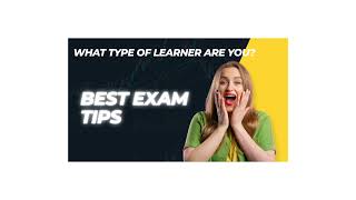 Study tips for examination success