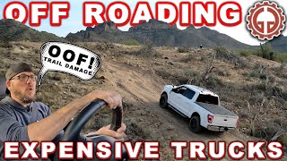 Off Roading a $70,000 Ford F150 Pickup Truck.... Was this was a mistake?