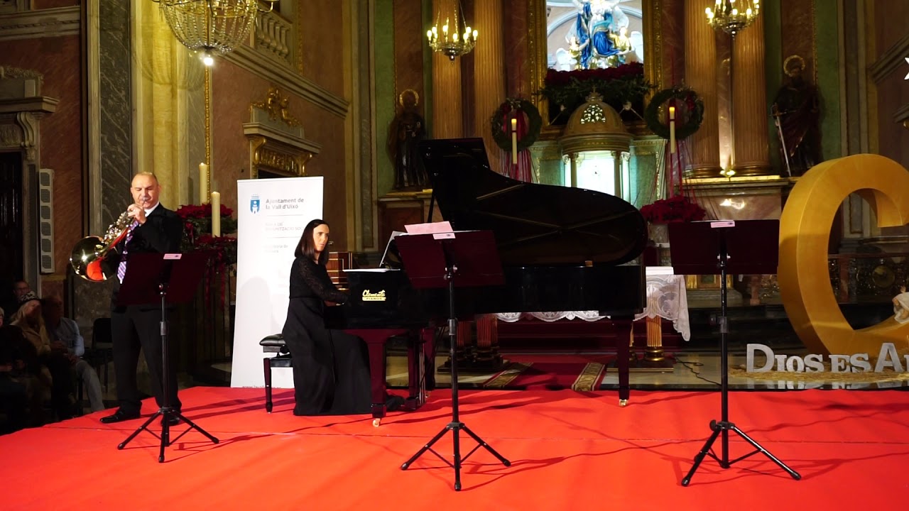 Franz Strauss, Nocturno OP7; Manuel Moya, trompa; Nuria Tena, piano. Ens trobem a la Vall III