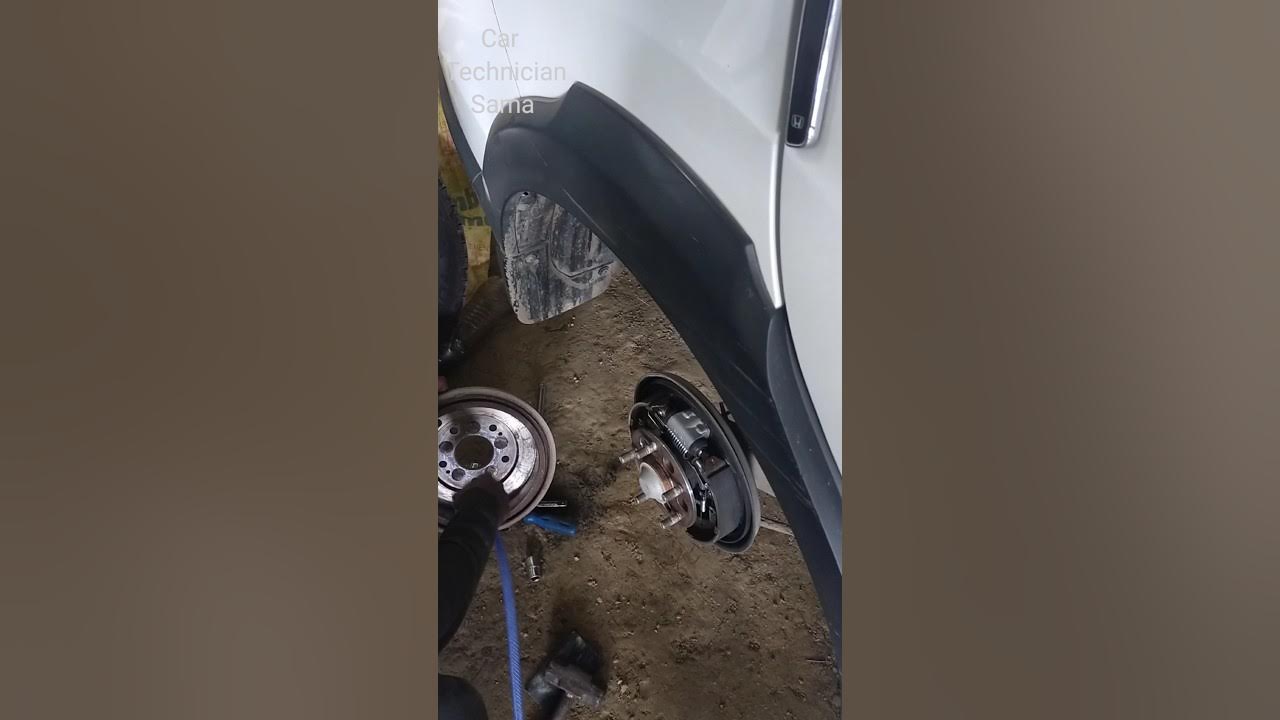 Honda brv brek Honda brv brek kaise kaam karta hai Honda crv rear