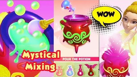 Mystical mixing gameplay #3 walkthrough android @meezone7625