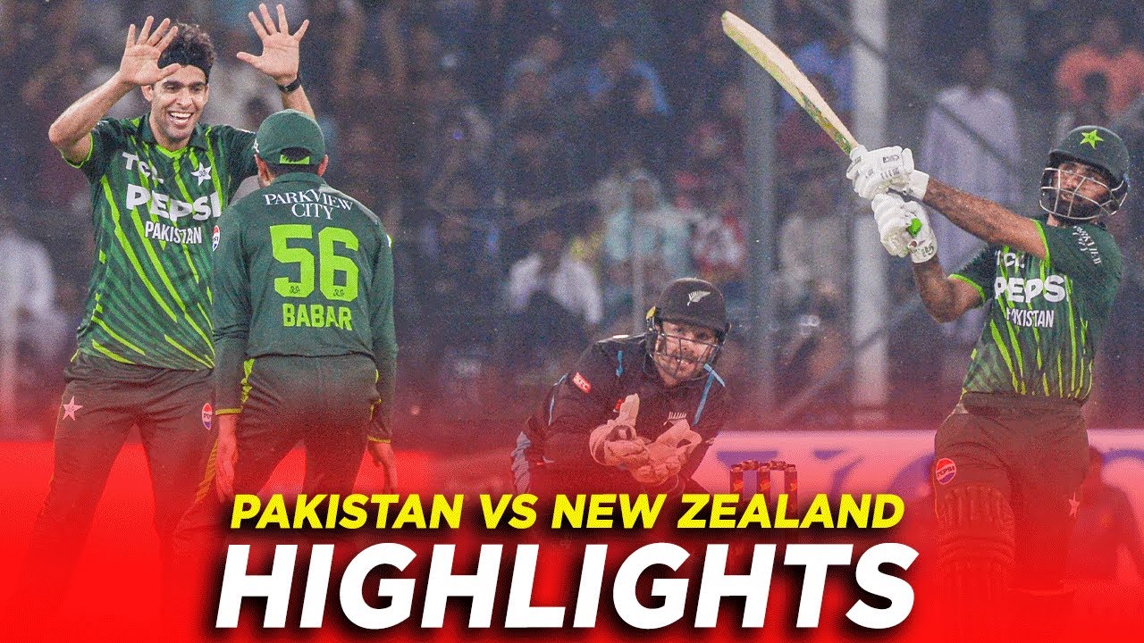 Highlights  Pakistan vs New Zealand  4th T20I 2024  PCB  M2E2A