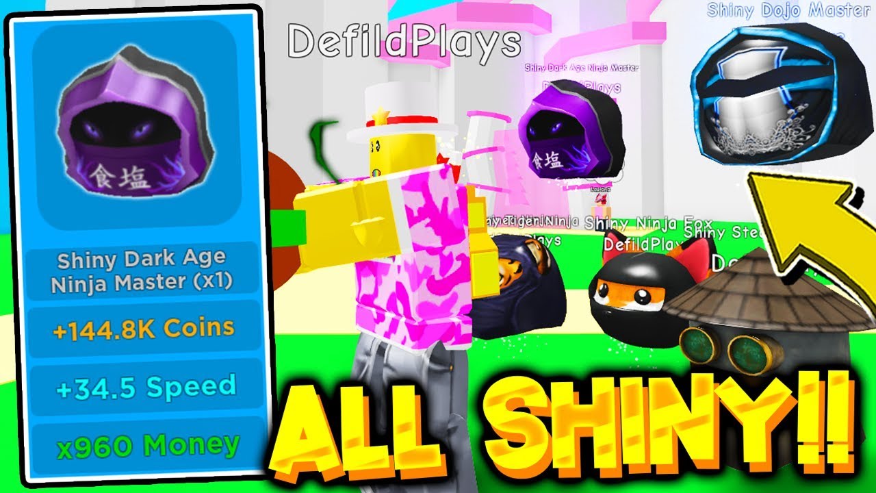 I GOT ALL SHINY NINJA PETS IN MAGNET SIMULATOR UPDATE 16 BEST PETS Roblox YouTube