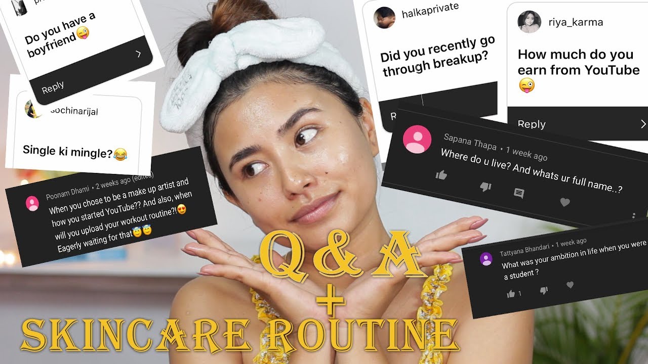 SKINCARE ROUTINE + 100K SPECIAL Q& A YOUTUBE JOURNEY ? BOYFRIEND