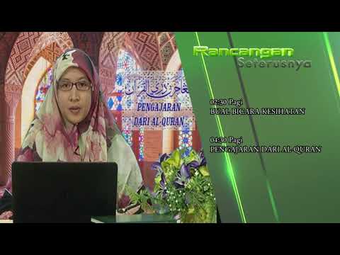 RTB Sukmaindera Programme Schedule Menu 2020 Short