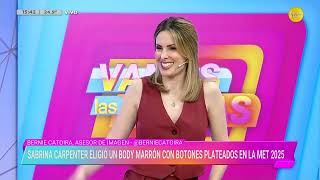 Analizamos los looks de la MET Gala 2025 con Bernie Catoira │VLC│ 06-05-25