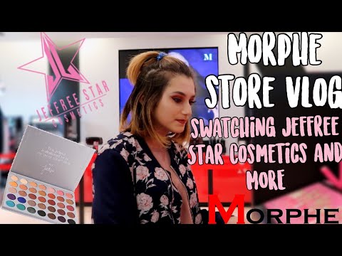 MORPHE STORE VLOG | Swatching Jeffree Star Cosmetics and MORE