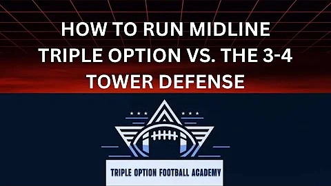 How to Run Midline Triple Option vs. the 3-4 Tower Defense