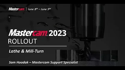 Mastercam 2023: Lathe and Mill-Turn