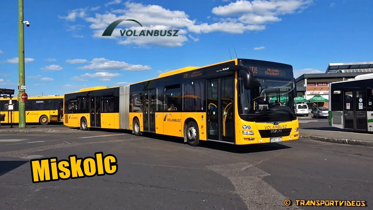 2023.05.11. - MAN Lion's City G-s buszok (SRD-343 - 360) a miskolci autóbusz-állomáson