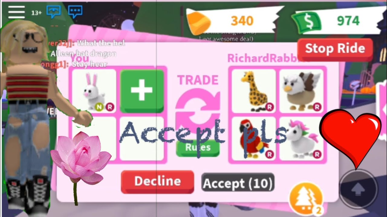What People Trade For Neon Ride Bunny Roblox Adopt Me Youtube