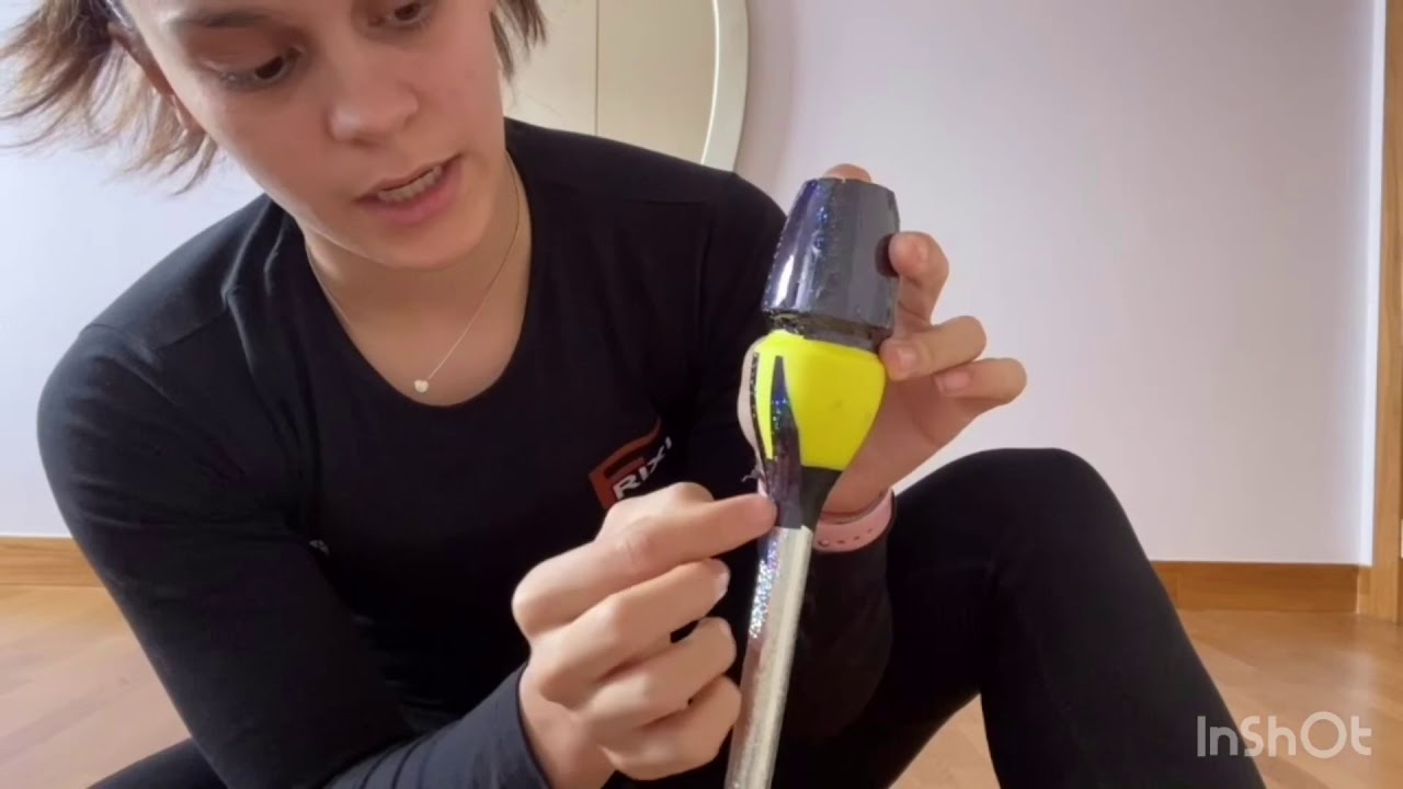 Como forrar mazas de gimnasia rítmica.