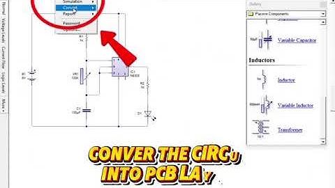 PCB Design Layout for A 555 Timer Circuit