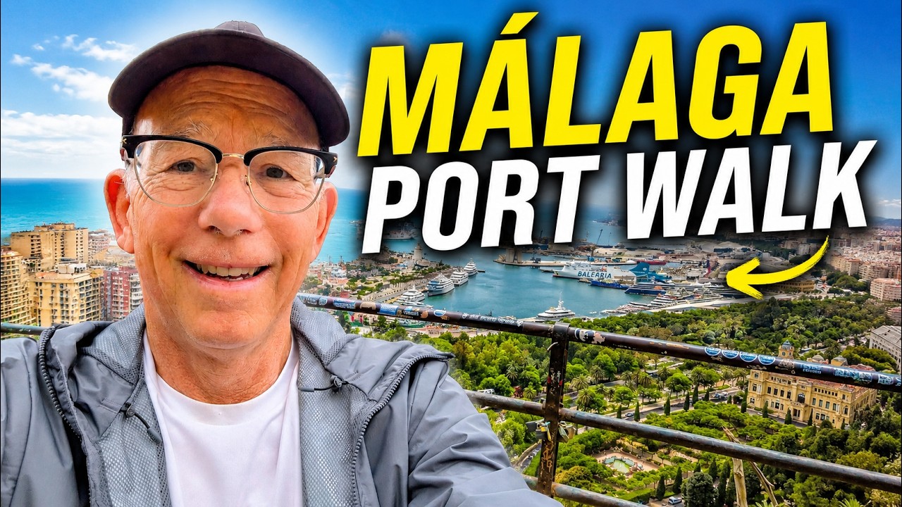 Málaga Spain Walking Tour From the Cruise Port | Best DIY Port Day