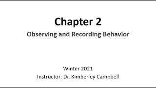 PSYCO 282 - Chapter 2