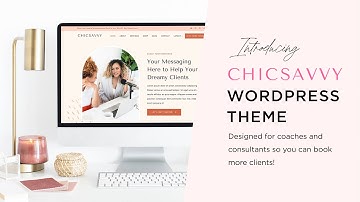 ChicSavvy WordPress Theme for Coaches by Bluchic