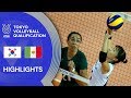 KOREA vs. MEXICO - Highlights Women | Volleyball Olympic Qualification 2019