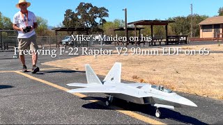 Mike’s Maiden Freewing F-22 Raptor V2 90mm EDF 9/23/26